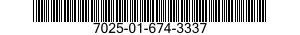 7025-01-674-3337 MEMORY CARD,PERSONAL COMPUTER 7025016743337 016743337