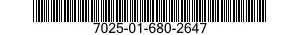 7025-01-680-2647 MEMORY UNIT,DATA STORAGE 7025016802647 016802647