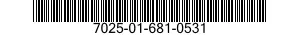7025-01-681-0531 MEMORY UNIT,DATA STORAGE 7025016810531 016810531