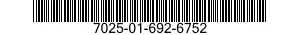 7025-01-692-6752 TOUCHSCREEN,DATA ENTRY 7025016926752 016926752