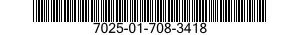 7025-01-708-3418 OPTICAL READER,DATA ENTRY 7025017083418 017083418