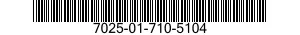 7025-01-710-5104 KEYTOP,KEYBOARD 7025017105104 017105104