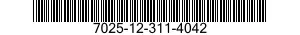 7025-12-311-4042 PRINTER SUBASSEMBLY 7025123114042 123114042