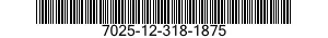 7025-12-318-1875 ARITHMETIC UNIT,COMPUTER 7025123181875 123181875
