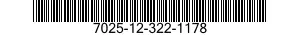 7025-12-322-1178 INTERFACE UNIT,AUTOMATIC DATA PROCESSING 7025123221178 123221178