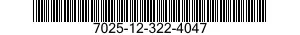 7025-12-322-4047 TERMINAL,DATA PROCESSING 7025123224047 123224047