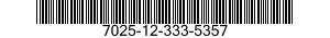 7025-12-333-5357 PRINTER SUBASSEMBLY 7025123335357 123335357