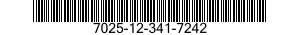 7025-12-341-7242 PRINTER,AUTOMATIC DATA PROCESSING 7025123417242 123417242