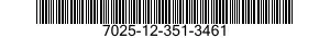 7025-12-351-3461 SUPPLEMENTARY KIT,COMPUTER 7025123513461 123513461