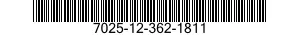 7025-12-362-1811 PRINTER,AUTOMATIC DATA PROCESSING 7025123621811 123621811