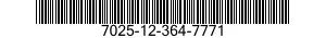 7025-12-364-7771 MEMORY UNIT,DATA STORAGE 7025123647771 123647771