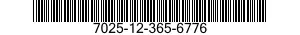 7025-12-365-6776 PRINTER,AUTOMATIC DATA PROCESSING 7025123656776 123656776