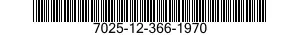 7025-12-366-1970 LOCAL AREA NETWORK 7025123661970 123661970