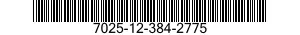 7025-12-384-2775 DISPLAY UNIT 7025123842775 123842775