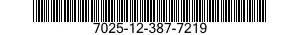 7025-12-387-7219 INTERFACE UNIT,AUTOMATIC DATA PROCESSING 7025123877219 123877219