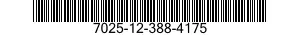7025-12-388-4175 PRINTER,AUTOMATIC DATA PROCESSING 7025123884175 123884175