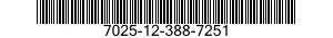 7025-12-388-7251 TERMINAL,DATA PROCESSING 7025123887251 123887251