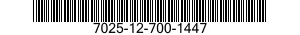 7025-12-700-1447  7025127001447 127001447