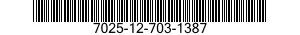 7025-12-703-1387 BUFFER STORAGE UNIT 7025127031387 127031387