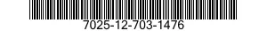 7025-12-703-1476 ARITHMETIC UNIT,COMPUTER 7025127031476 127031476