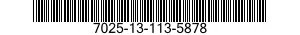 7025-13-113-5878 DISPLAY UNIT 7025131135878 131135878