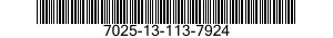 7025-13-113-7924 DISPLAY UNIT 7025131137924 131137924