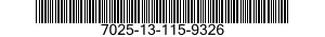 7025-13-115-9326 INTERFACE UNIT,AUTOMATIC DATA PROCESSING 7025131159326 131159326