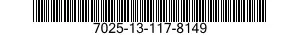 7025-13-117-8149 DISK DRIVE UNIT 7025131178149 131178149