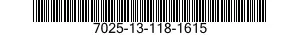 7025-13-118-1615 KEYBOARD,DATA ENTRY 7025131181615 131181615