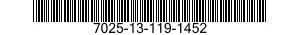 7025-13-119-1452 INSTALLATION AND EQUIPMENT KIT,DATA PROCESSING 7025131191452 131191452