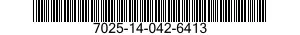 7025-14-042-6413 PRINTER,AUTOMATIC DATA PROCESSING 7025140426413 140426413
