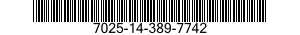 7025-14-389-7742  7025143897742 143897742