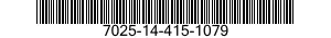 7025-14-415-1079 DISPLAY UNIT 7025144151079 144151079