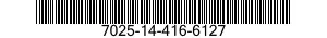7025-14-416-6127 DISPLAY UNIT 7025144166127 144166127