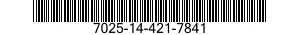 7025-14-421-7841 DISPLAY UNIT 7025144217841 144217841