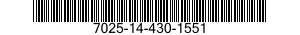 7025-14-430-1551 INTERACT EMULATION 7025144301551 144301551