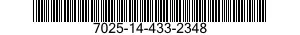 7025-14-433-2348 PROCESSOR-VERIFIER,COMPUTER 7025144332348 144332348