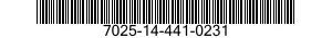 7025-14-441-0231 PRINTER,AUTOMATIC DATA PROCESSING 7025144410231 144410231