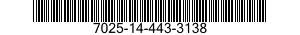 7025-14-443-3138 PRINTER,AUTOMATIC DATA PROCESSING 7025144433138 144433138