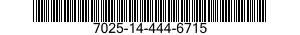 7025-14-444-6715 DISK DRIVE UNIT 7025144446715 144446715
