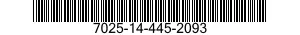 7025-14-445-2093 PRINTER,AUTOMATIC DATA PROCESSING 7025144452093 144452093