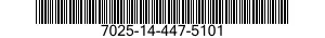 7025-14-447-5101 CONSOLE,INPUT-OUTPUT,DIGITAL COMPUTER 7025144475101 144475101