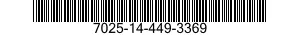 7025-14-449-3369 PRINTER,AUTOMATIC DATA PROCESSING 7025144493369 144493369
