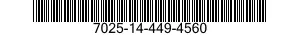 7025-14-449-4560 PROCESSOR-VERIFIER,COMPUTER 7025144494560 144494560