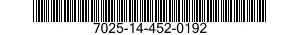 7025-14-452-0192 CONSOLE,INPUT-OUTPUT,DIGITAL COMPUTER 7025144520192 144520192