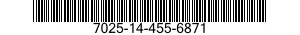 7025-14-455-6871 PRINTER,AUTOMATIC DATA PROCESSING 7025144556871 144556871