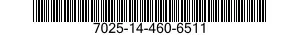 7025-14-460-6511 CONSOLE,INPUT-OUTPUT,DIGITAL COMPUTER 7025144606511 144606511