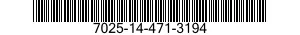 7025-14-471-3194 CONTROL,MULTIPLEXER 7025144713194 144713194