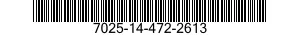 7025-14-472-2613 KEYBOARD,DATA ENTRY 7025144722613 144722613