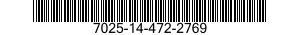 7025-14-472-2769 DISPLAY UNIT 7025144722769 144722769